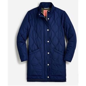 J. Crew Womens Quilted Cocoon
Puffer Coat